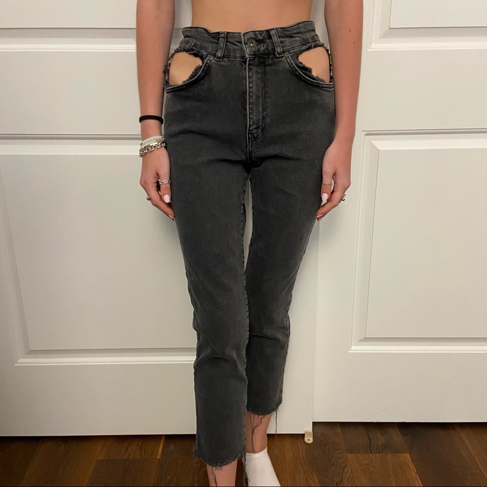 The Ragged Priest Charcoal Jeans